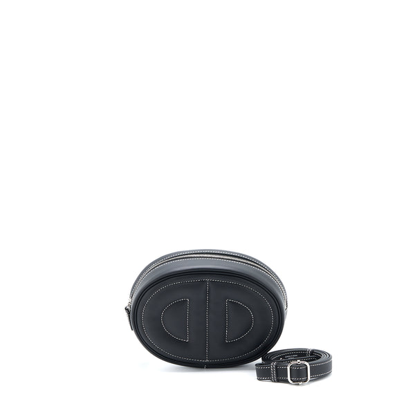 Hermes In-The-Loop Swift Black SHW Stamp Z