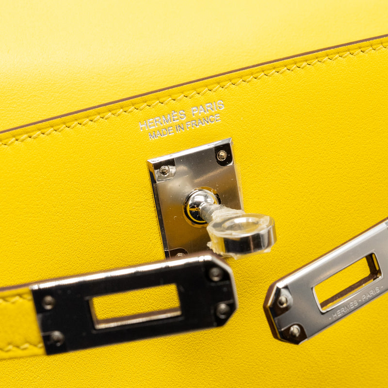 Hermes Kelly Danse Swift Jaune De Naples SHW Stamp B