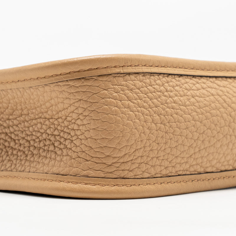 Hermes Mini Evelyne clemence chai multicolor strap SHW stamp U