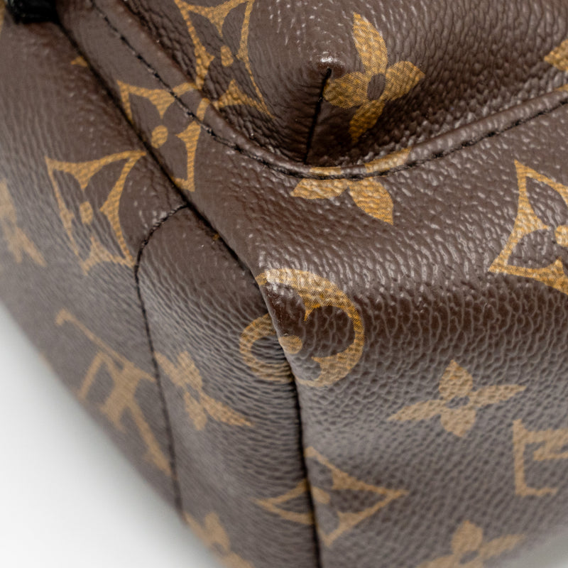 Louis Vuitton Mini Palm Spring Backpack Monogram Canvas GHW