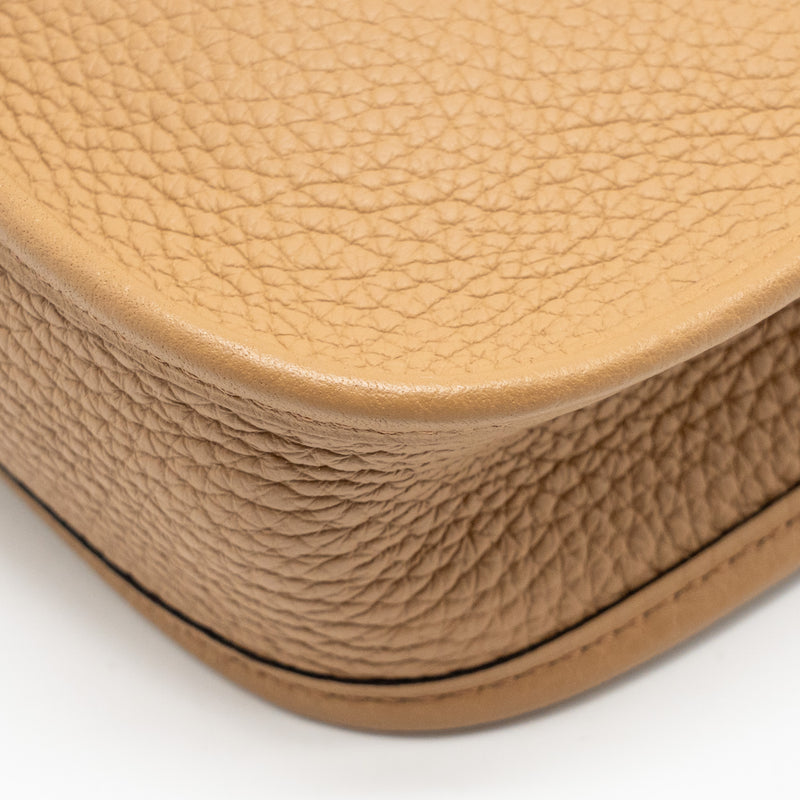 Hermes Mini Evelyne clemence chai multicolor strap SHW stamp U