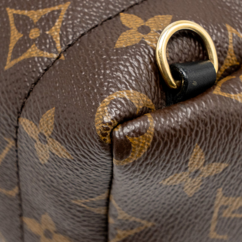 Louis Vuitton Mini Palm Spring Backpack Monogram Canvas GHW