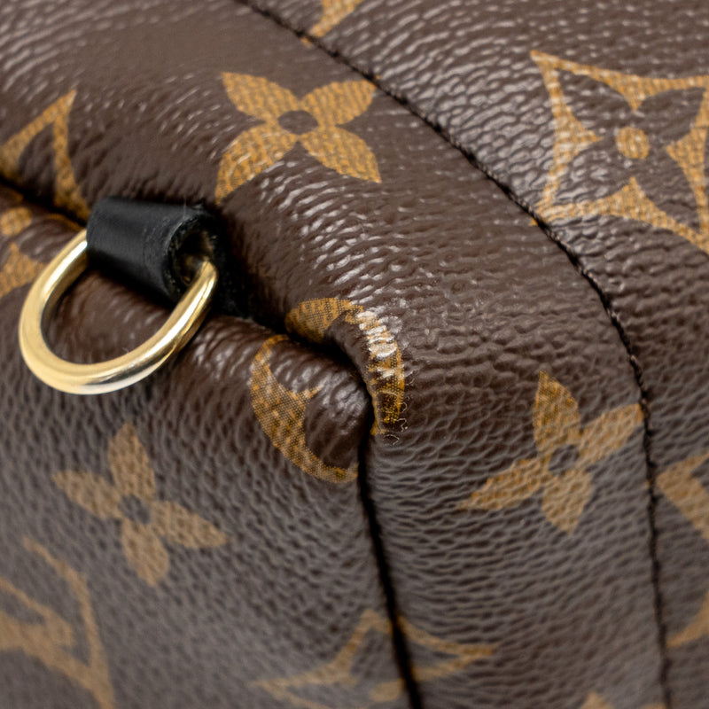 Louis Vuitton Mini Palm Spring Backpack Monogram Canvas GHW