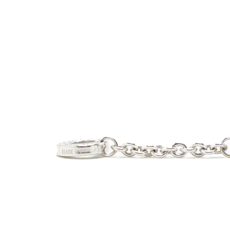 Bvlgari Size S/M Inner Locking Ring Bracelet White Gold