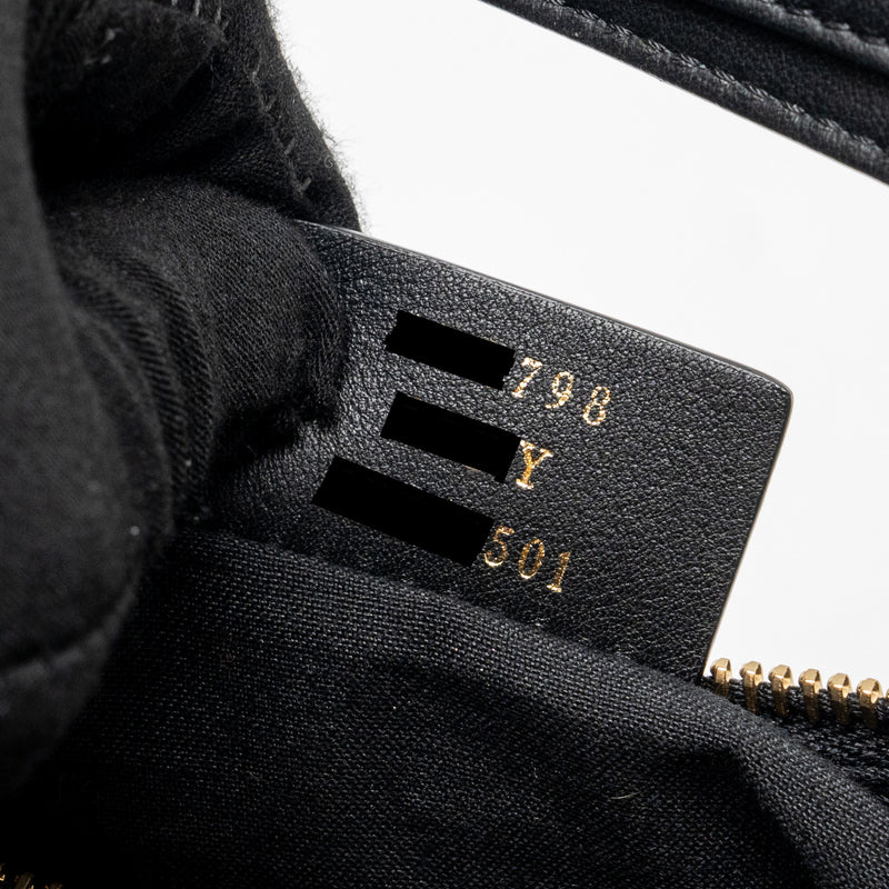 Fendi Small Fendigraphy Bag Calfskin Black GHW