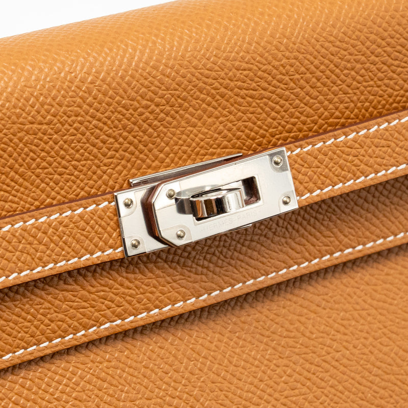 Hermes Kelly To Go Epsom Gold SHW Stamp Z