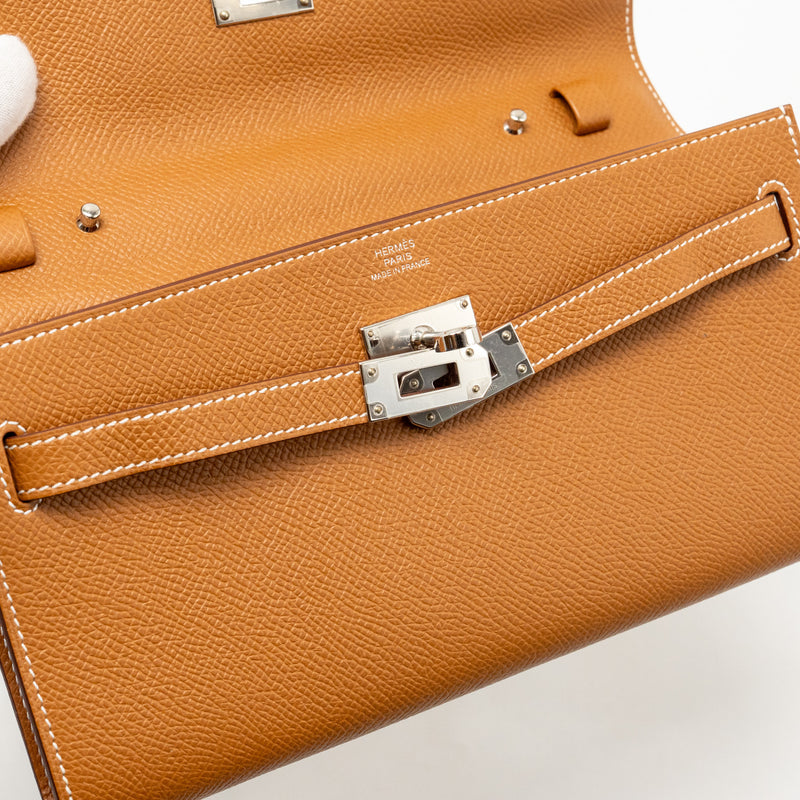 Hermes Kelly To Go Epsom Gold SHW Stamp Z