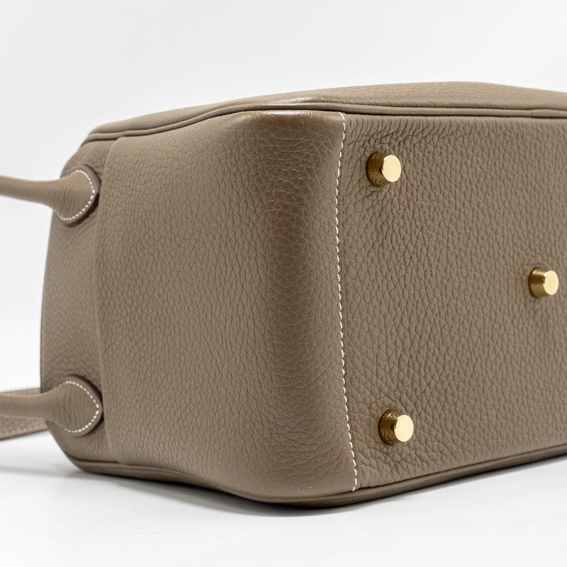 Hermes Lindy 26 Clemence Etoupe GHW Stamp U