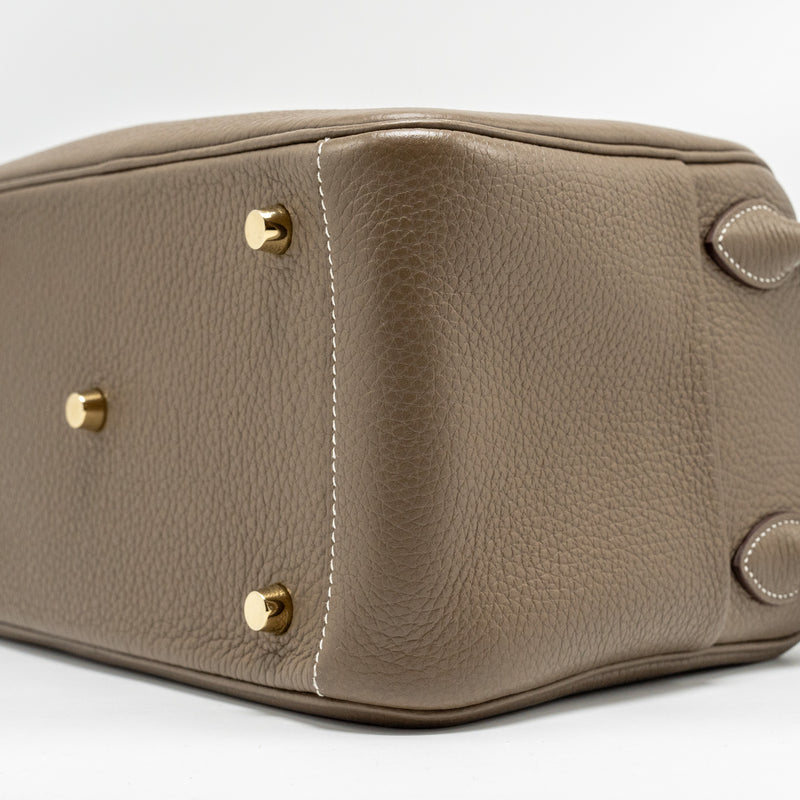 Hermes Lindy 26 Clemence Etoupe GHW Stamp U