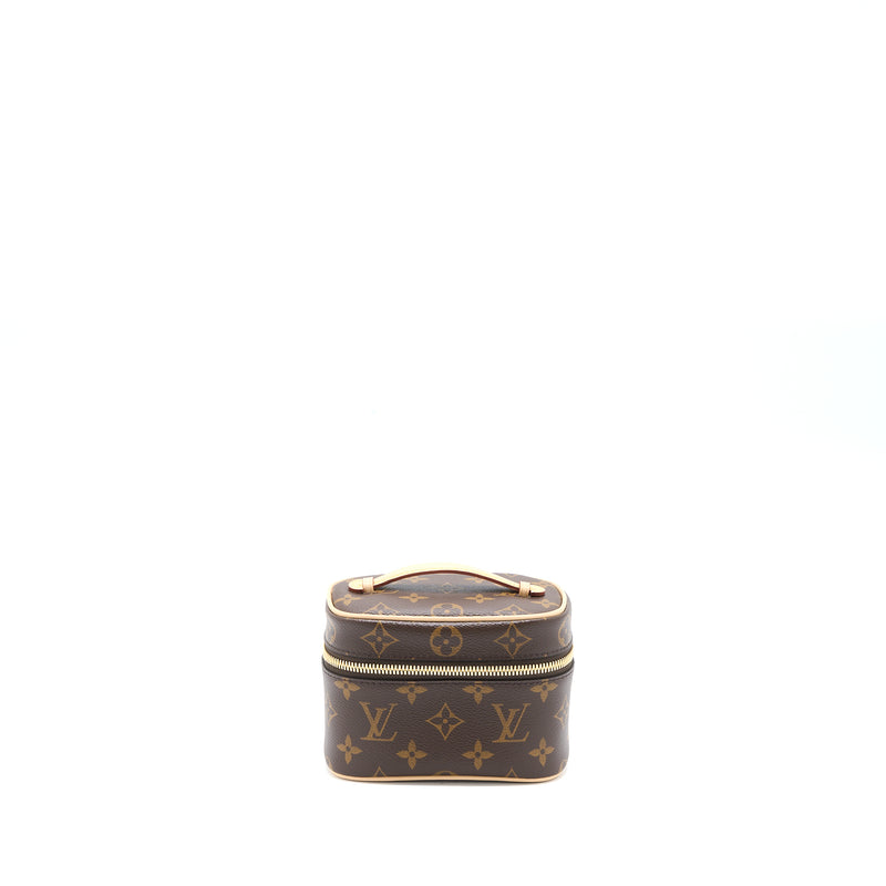 Louis Vuitton Nice Nano Monogram Canvas GHW