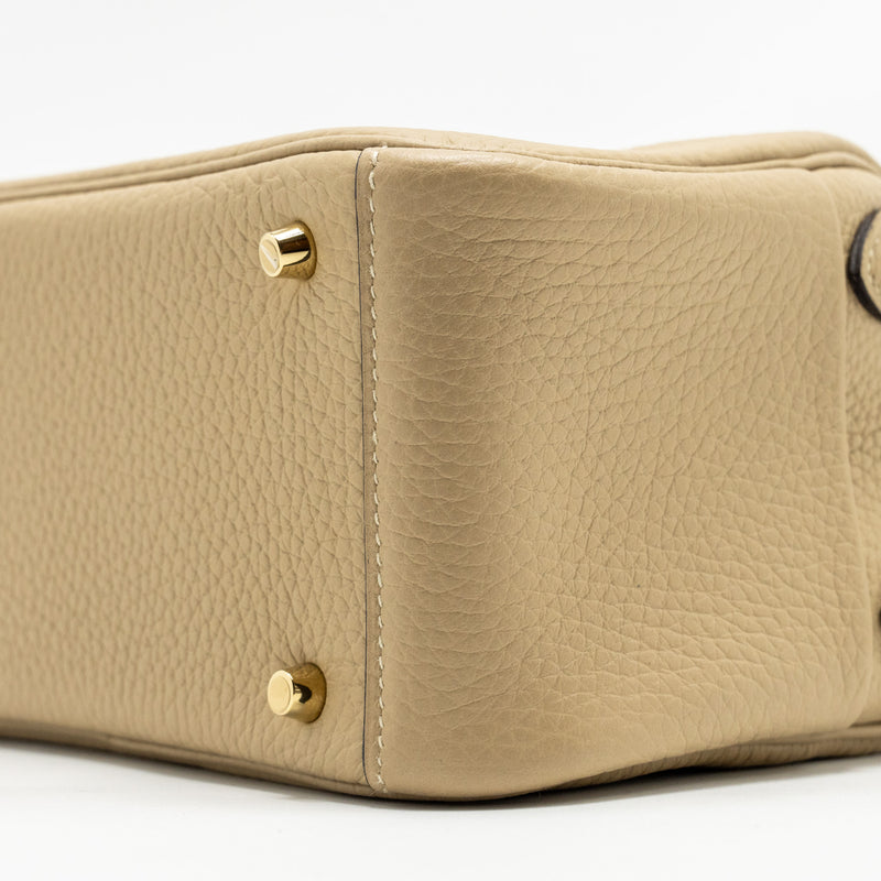 Hermes Mini Lindy Clemence Trench GHW Stamp U