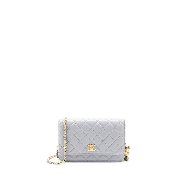 Chanel All Slide Long Wallet on Chain Quilted Lambskin - ShopStyle