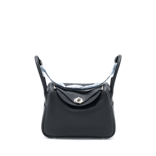 Hermes Lindy 26 Clemence Black SHW Stamp U