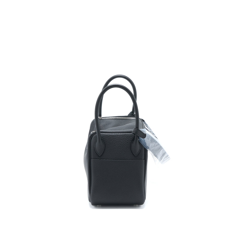 Hermes Lindy 26 Clemence Black SHW Stamp U