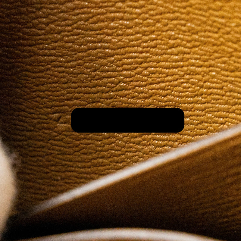 Hermes Roulis Slim Alligator Mississippiensis Mat Kraft LGHW Stamp Z