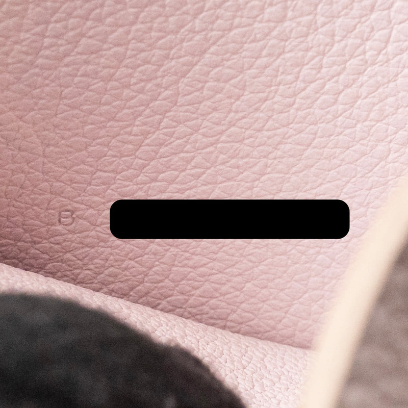 Hermes Constance Slim Evercolor Mauve Pale SHW Stamp B