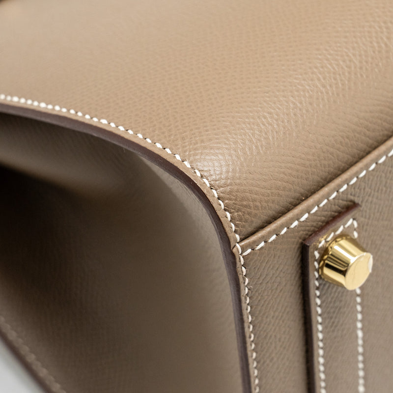 Hermes Birkin 30 Sellier Epsom Etoupe GHW Stamp U
