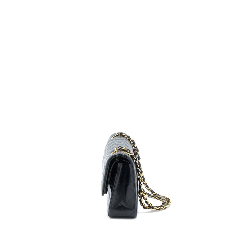 Chanel Medium Classic Double Flap Bag Lambskin Black GHW