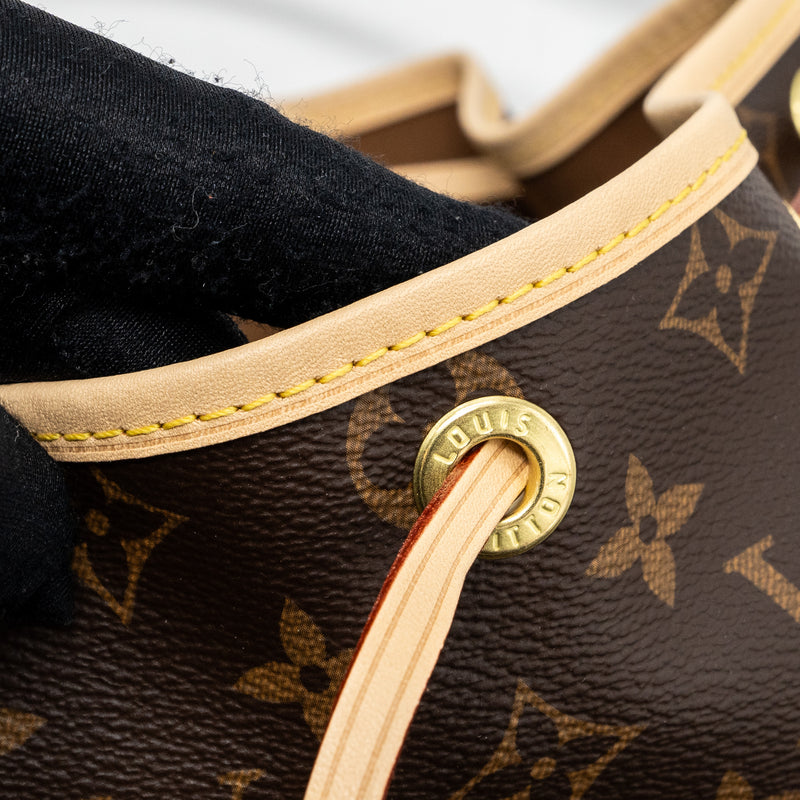 LOUIS VUITTON PETIT NOE MONOGRAM CANVAS GHW (New Version)