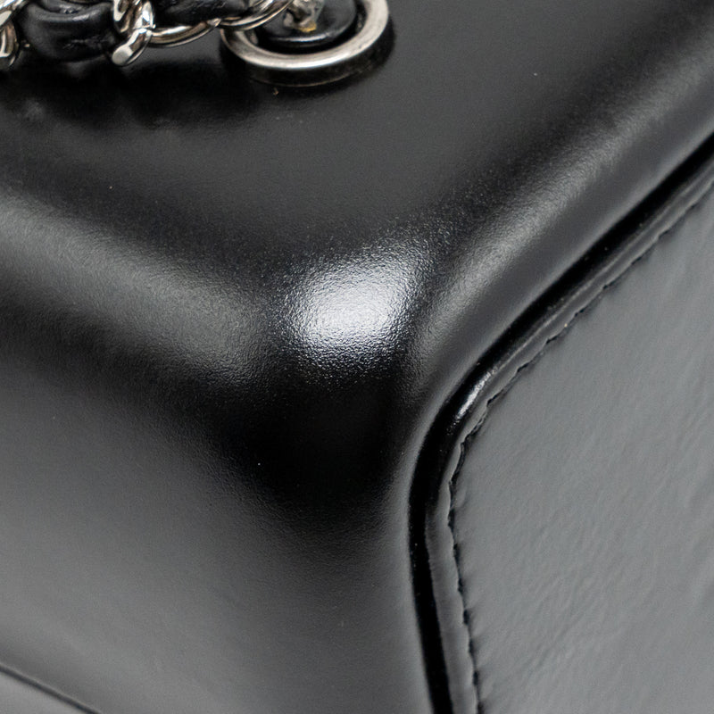 Chanel Small Gabrielle Backpack Aged Calfskin Beige/ Black Multicolour Hardware