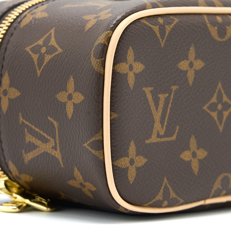 Louis Vuitton Nice Nano Monogram Canvas GHW