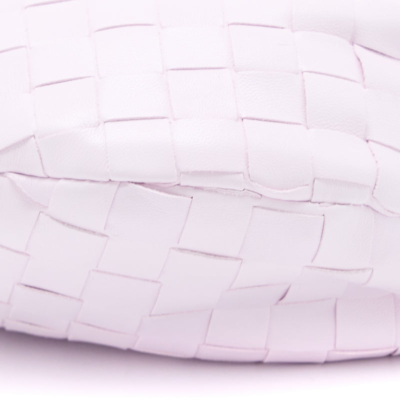 Bottega Veneta Mini Jodie Lambskin Pale Pink GHW