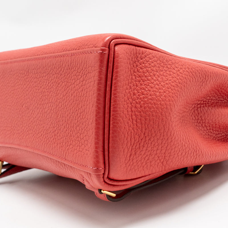 Hermes Kelly Ado Backpack Clemence A5 Bougainvillea GHW Stamp Y