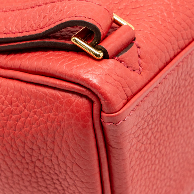 Hermes Kelly Ado Backpack Clemence A5 Bougainvillea GHW Stamp Y