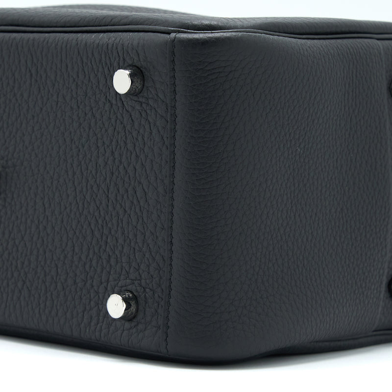 Hermes Lindy 26 Clemence Black SHW Stamp U