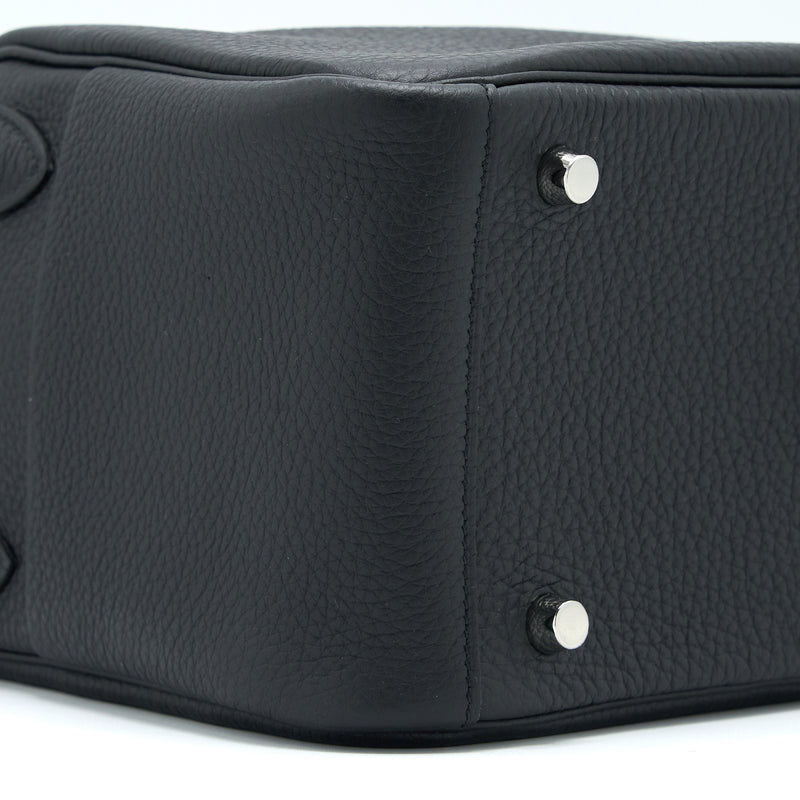 Hermes Lindy 26 Clemence Black SHW Stamp U