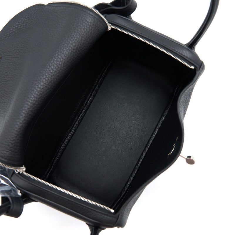 Hermes Lindy 26 Clemence Black SHW Stamp U