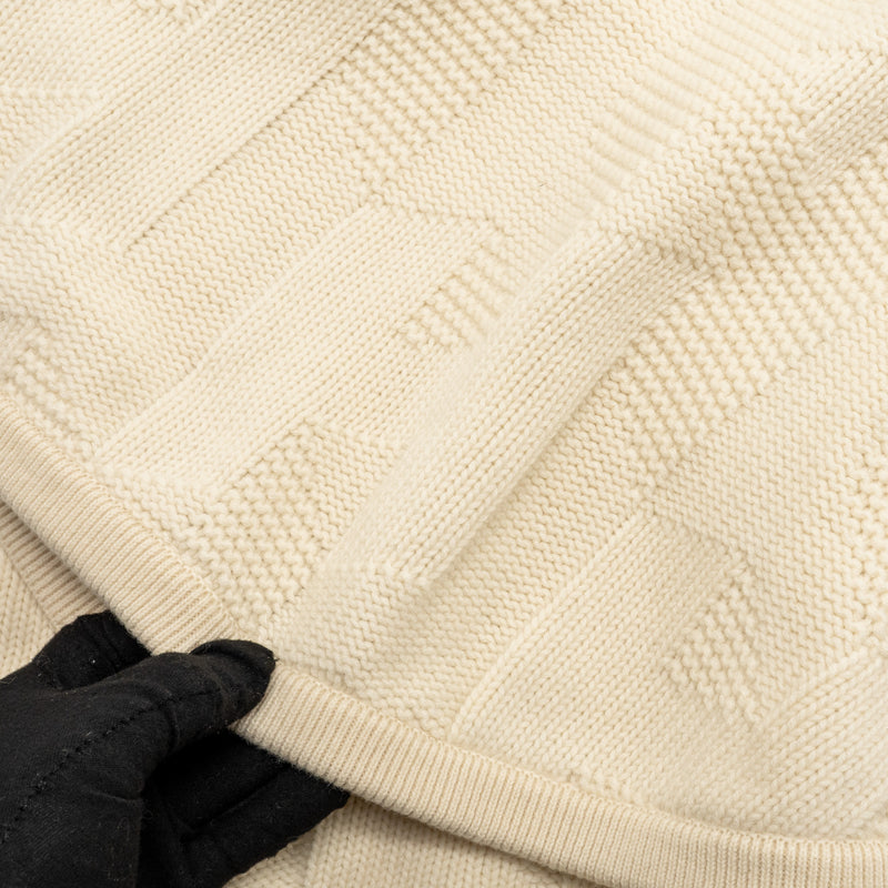 Hermes Size 34 PULL INSPI CAPE WOOL Cream
