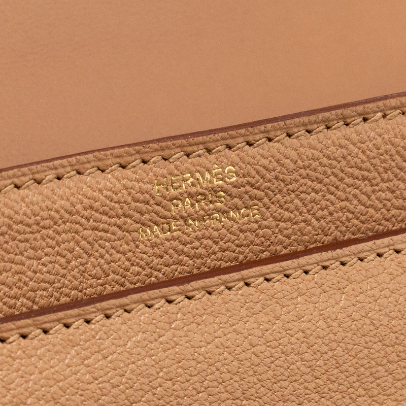 Hermes Mini Verrou Chèvre Mysore 2J Quebracho LGHW Stamp U