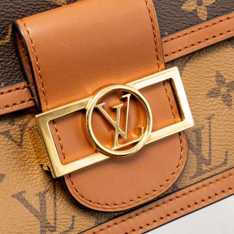 Louis Vuitton Mini Dauphine Monogram Canvas GHW