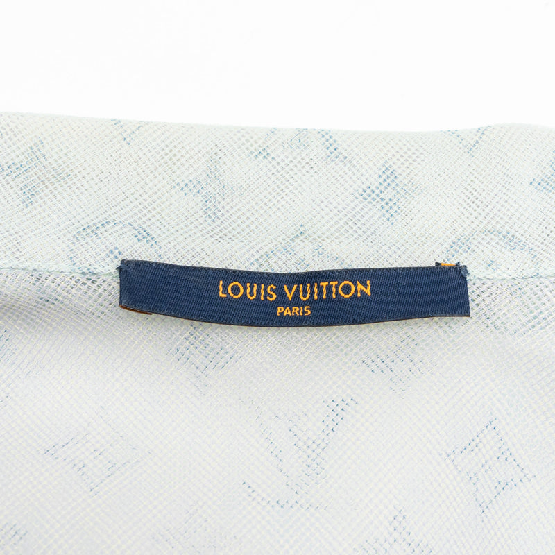 Louis Vuitton size 46 polyamide jacket multicolor green / blue/ pink/ yellow/ purple
