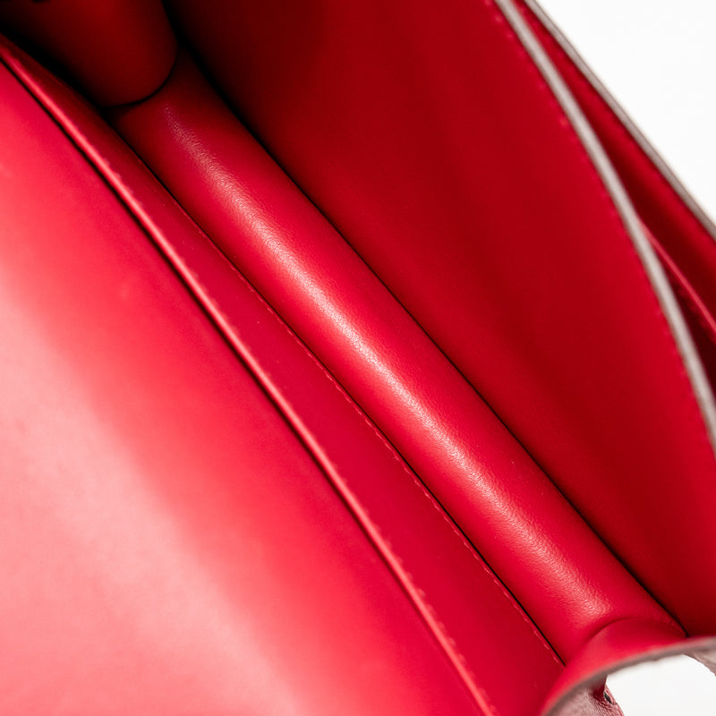 Hermes Mini Constance Epsom Rose Extreme GHW Stamp D