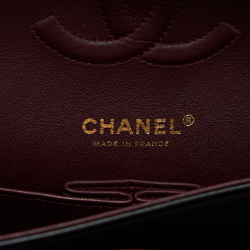 Chanel Medium Classic Double Flap Bag Lambskin Black GHW