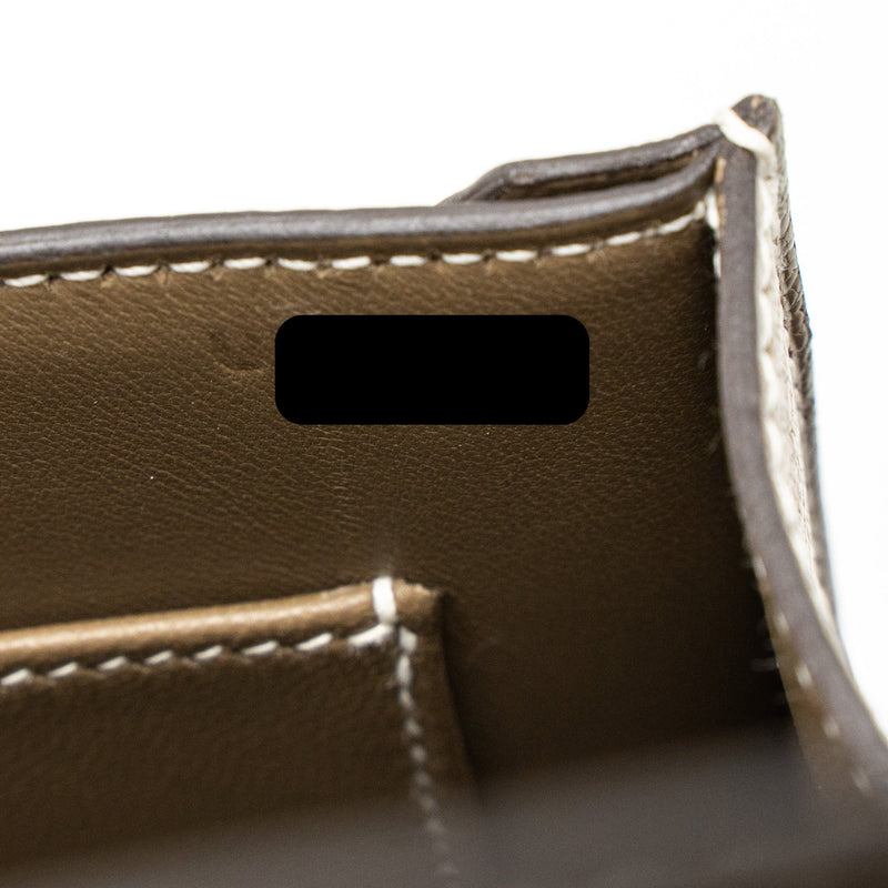 Hermes Mini Verrou Chevre Mysore Etoupe LGHW Stamp U