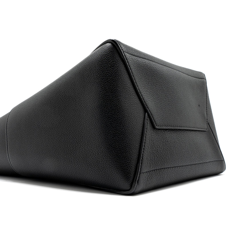 Celine Sangle Bucket Bag Grained Calfskin Black GHW