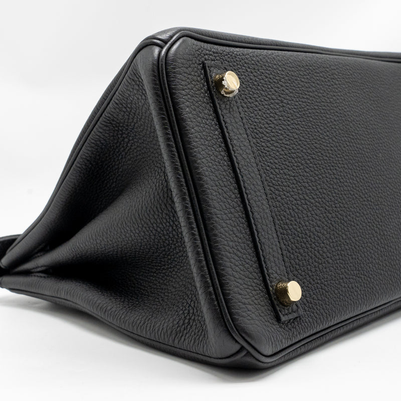 Hermes Birkin 30 Togo black GHW Stamp X
