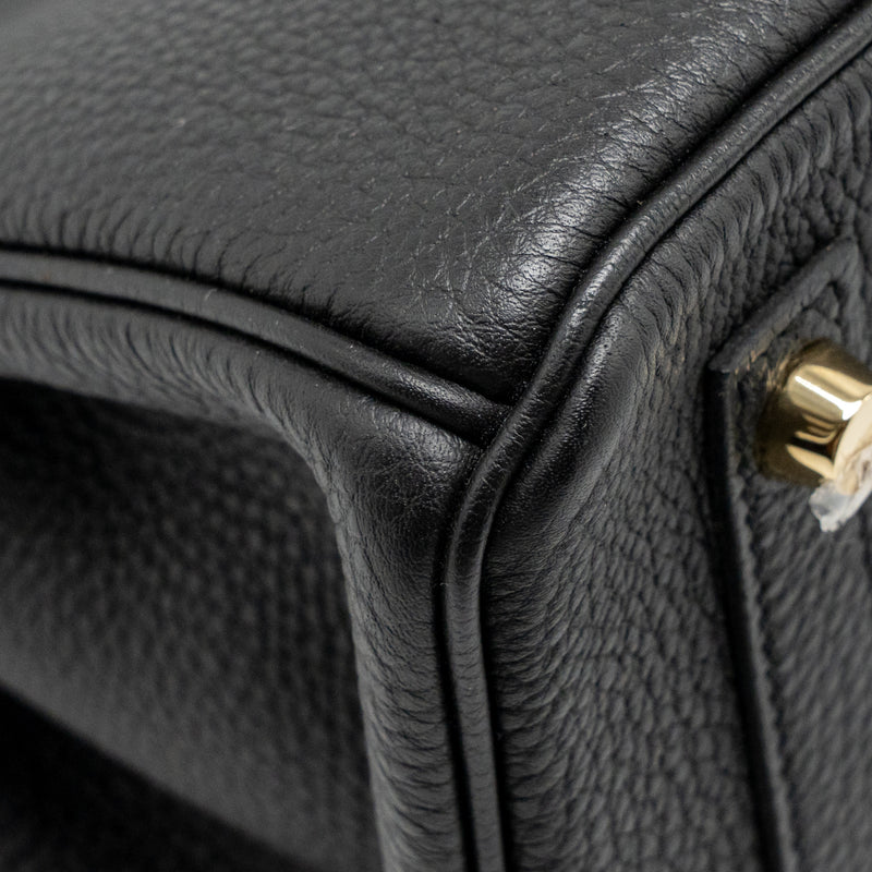 Hermes Birkin 30 Togo black GHW Stamp X