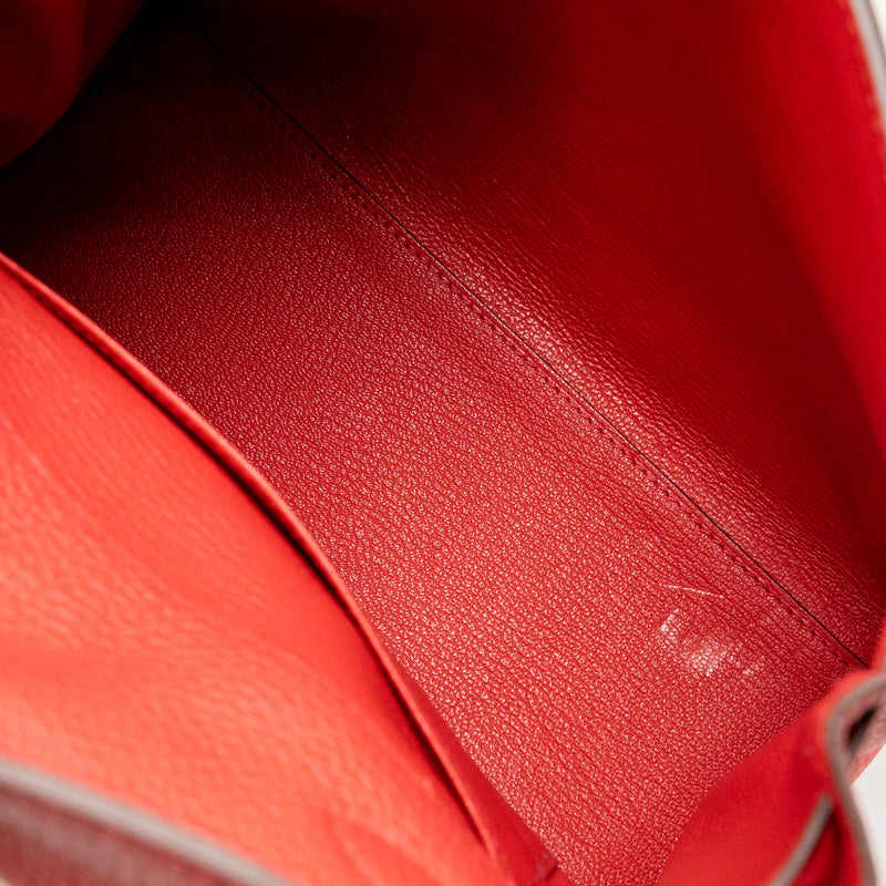 Hermes Kelly Ado Backpack Clemence A5 Bougainvillea GHW Stamp Y