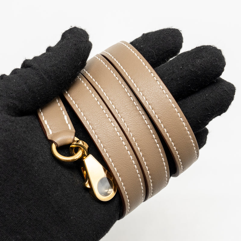 Hermes Kelly 25 Swift Etoupe GHW Stamp B