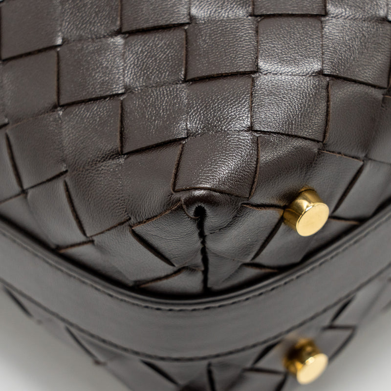 Bottega Veneta Wallace Intrecciato Calfskin Fondant GHW