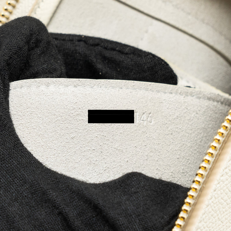 Celine Mini Belt Bag Grained Calfskin White GHW