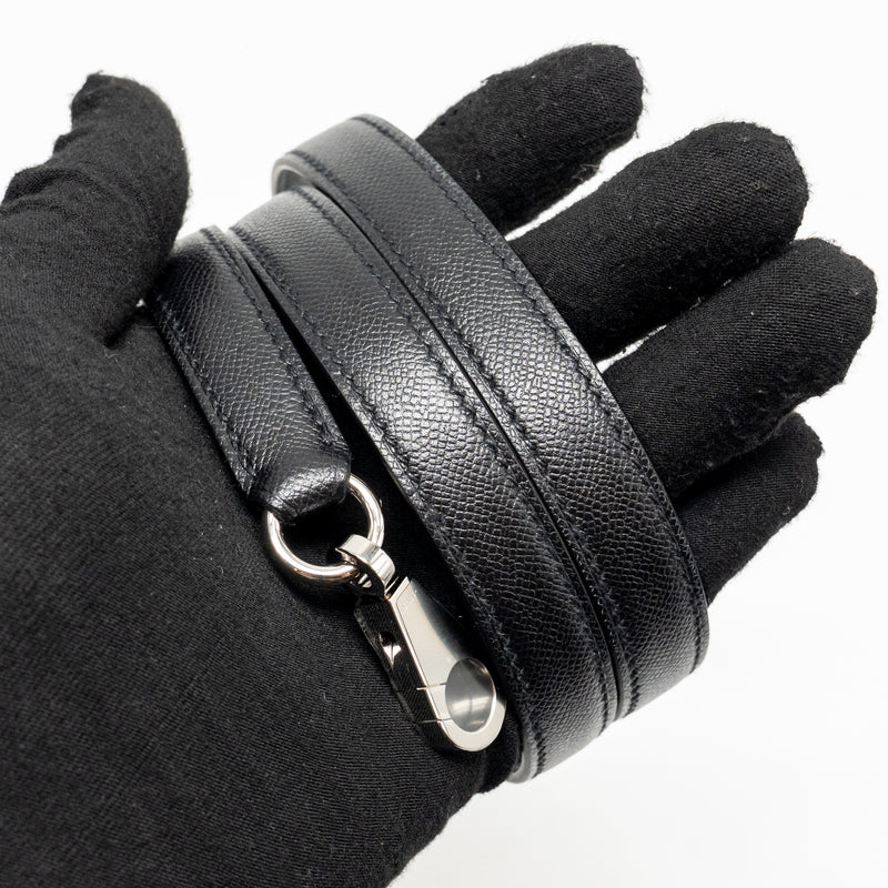 Hermes Touch Kelly 25 Madame / Crocodile Niloticus Black SHW Stamp U