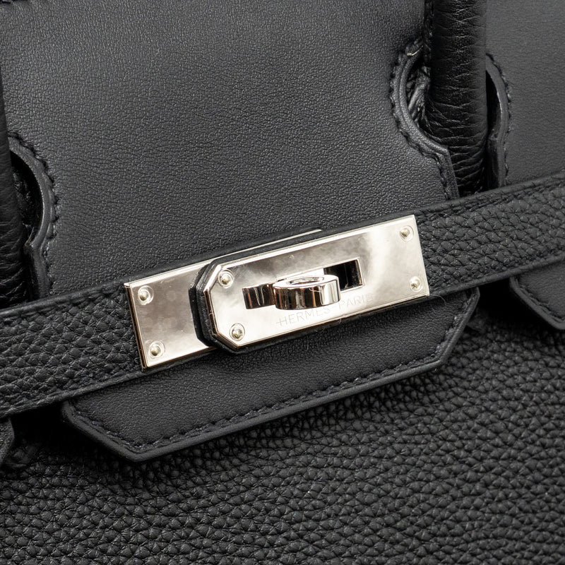 Hermes Birkin 30 3 in 1/ 3 en 1 togo/swift/canvas black SHW Stamp U
