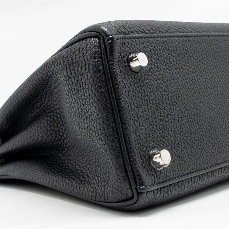 Hermes Kelly 25 togo black SHW stamp Z