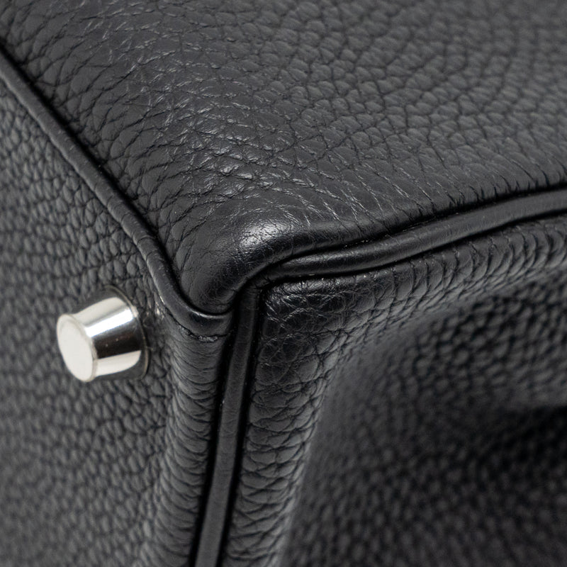 Hermes Kelly 25 togo black SHW stamp Z