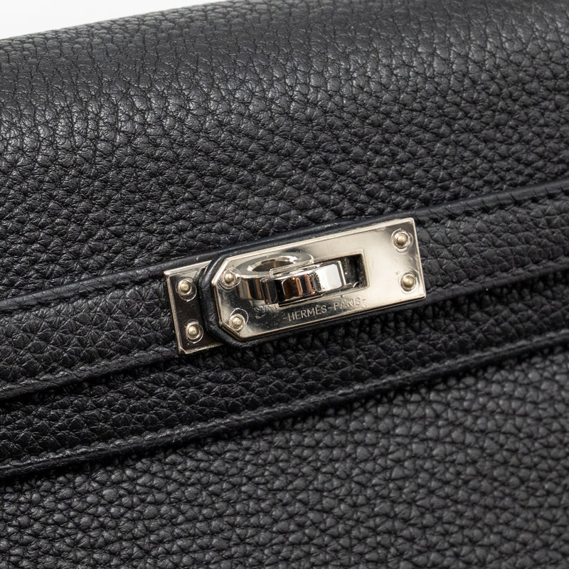 Hermes Kelly 25 togo black SHW stamp Z